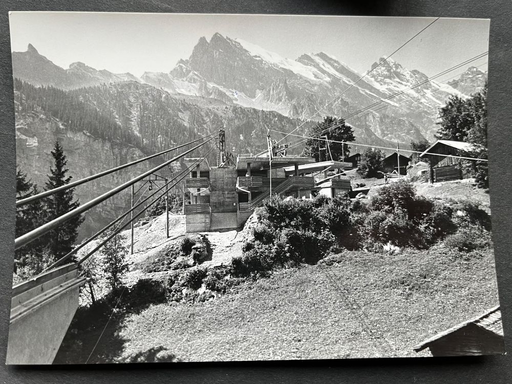 Gimmelwald Station Der Schilthornbahn Er Jahre Kaufen Auf Ricardo