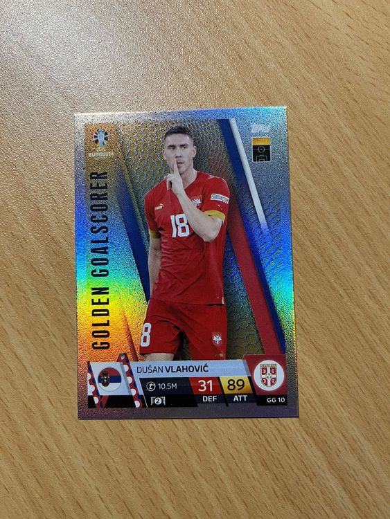 Topps Match Attax Euro Dusan Vlahovic Kaufen Auf Ricardo