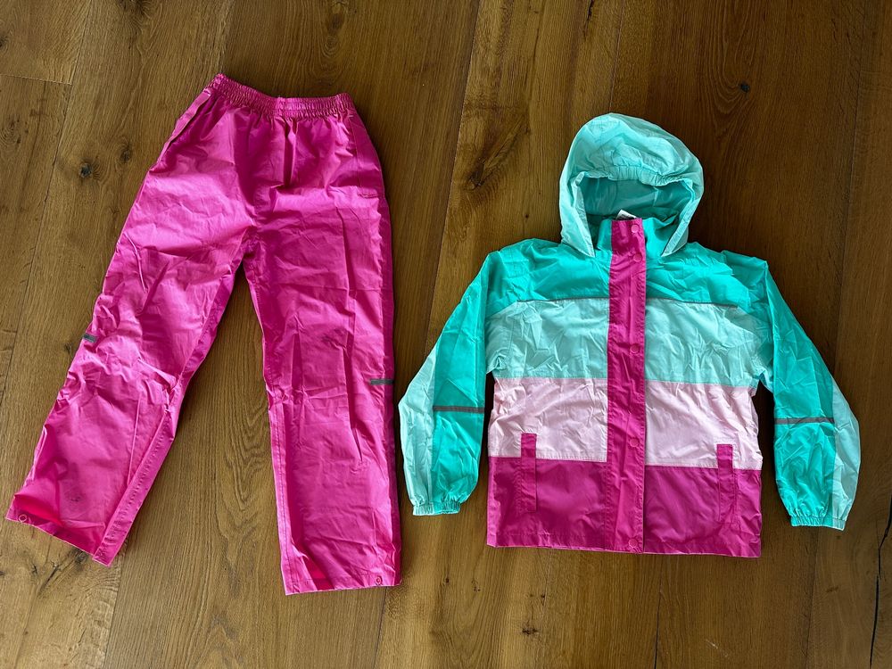 Regenjacke Und Regenhose For Girls Gr Kaufen Auf Ricardo