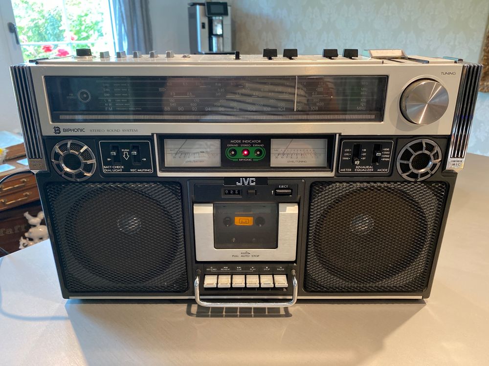 Jvc Ghettoblaster Rc L Biphonic Original Alt Vintage Kaufen Auf