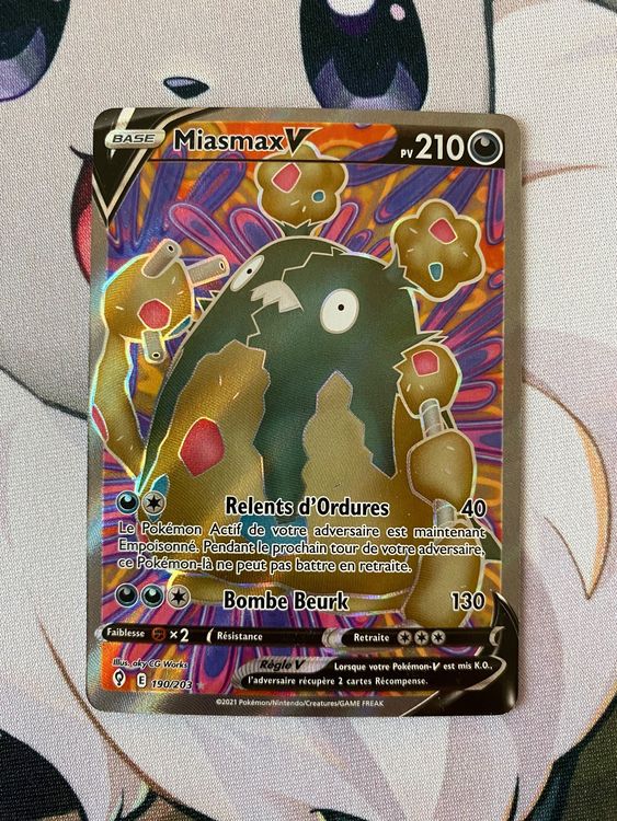 Pokémon Évolution Céleste Miasmax V Full Art Kaufen auf Ricardo