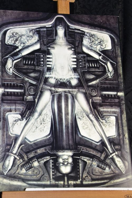 H R Giger Plakat X Cm Aus Necronomicon Kaufen Auf