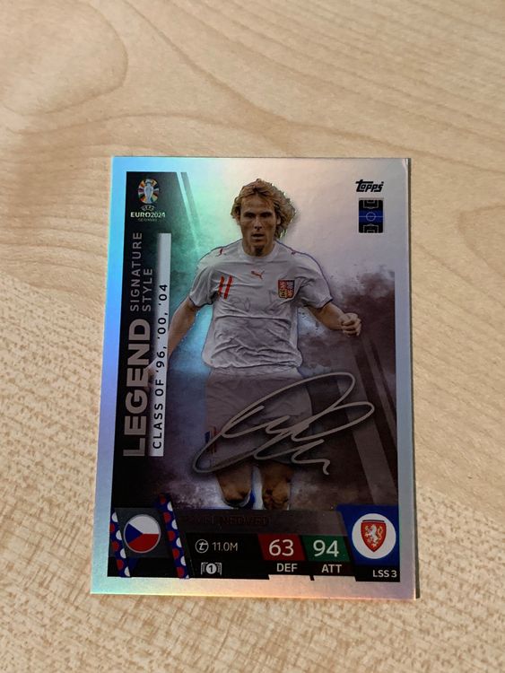 Pavel Nedved LSS3 Legend Topps Euro 2024 Match Attax Kaufen Auf Ricardo