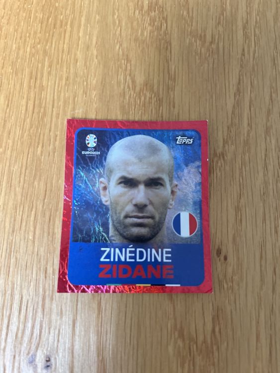 Topps Euro Zin Dine Zidane Leg Kaufen Auf Ricardo