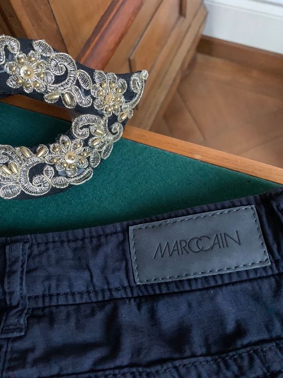 Marc Cain Schwarze Jeans Hose Gr E De Kaufen Auf Ricardo