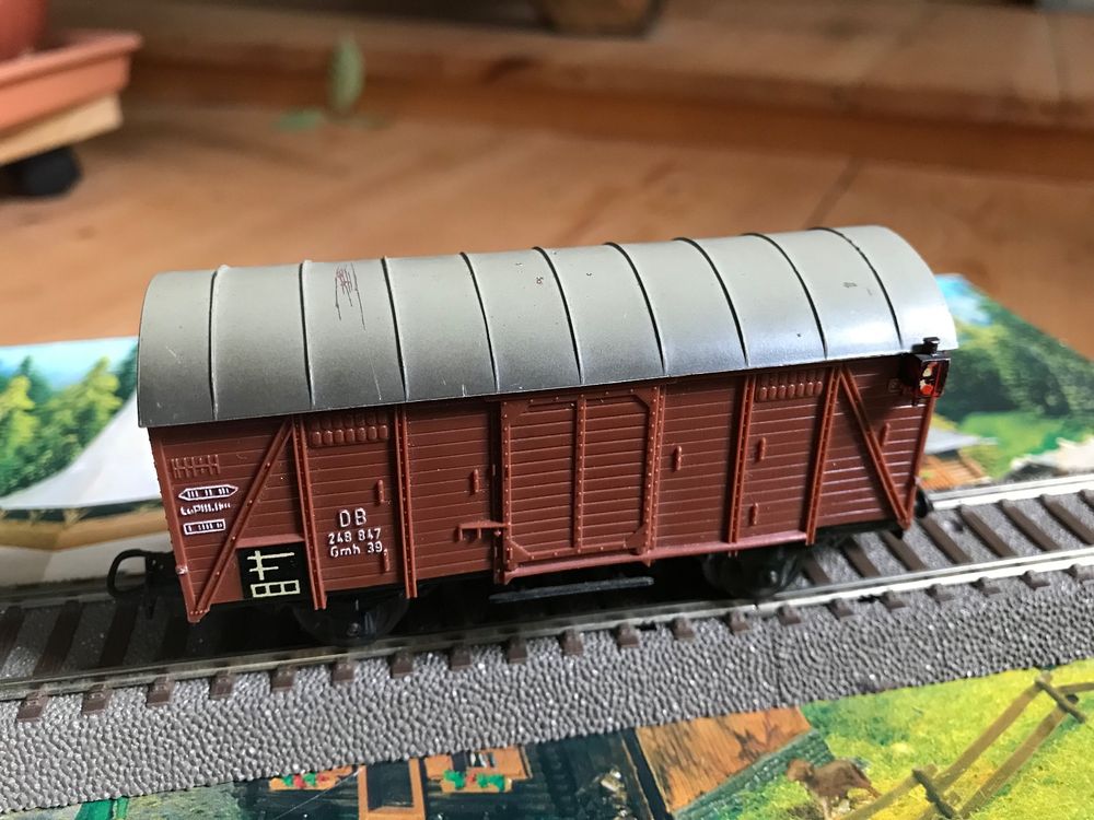 märklin 4506 güterwagen der DB mit schlusslicht Kaufen auf Ricardo