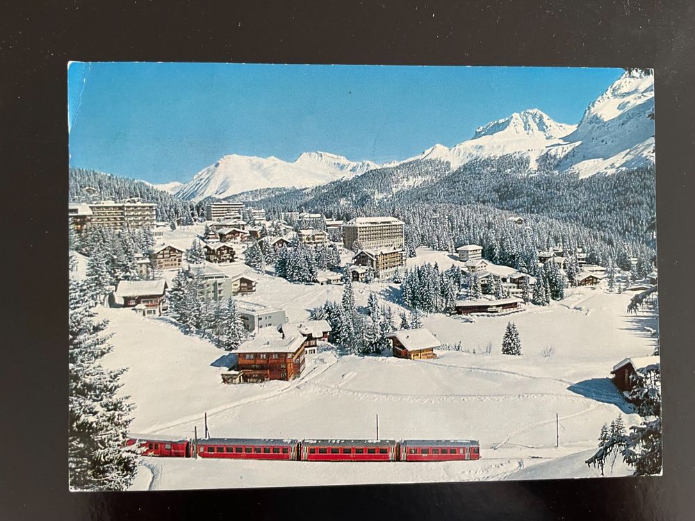 Ak Gr Arosa Untersee Mit Chur Arosa Bahn Kaufen Auf Ricardo