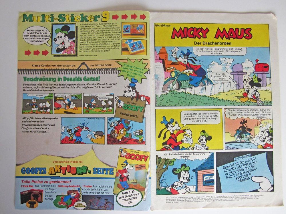 Micky Maus Comics Hefte Jahr 1983 1984 1985 Kaufen Auf Ricardo