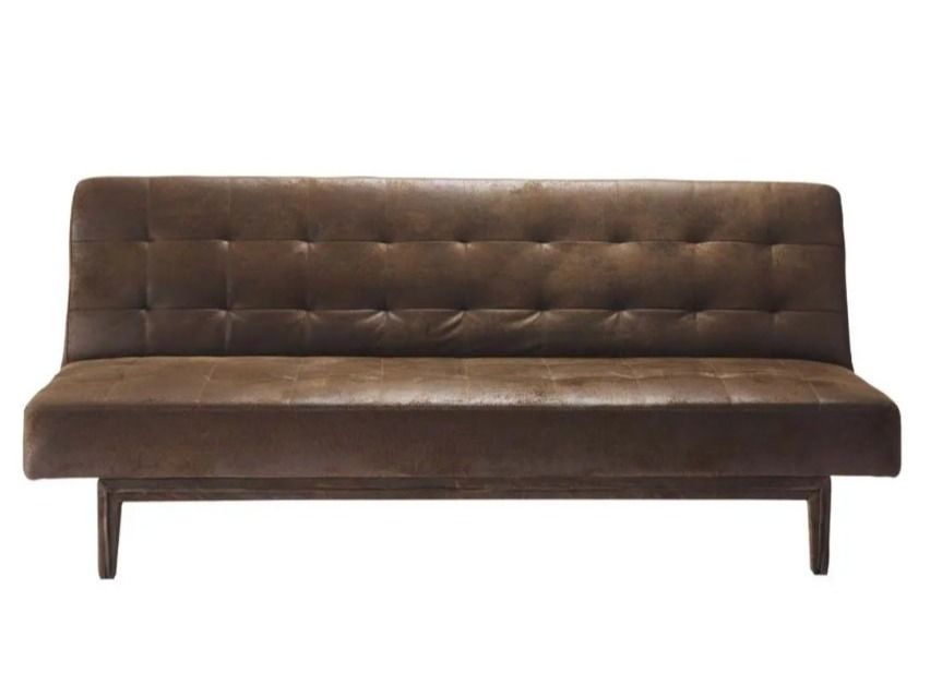 Maison Du Monde Schlafsofa Clic Clac Kunstleder Braun Kaufen Auf Ricardo