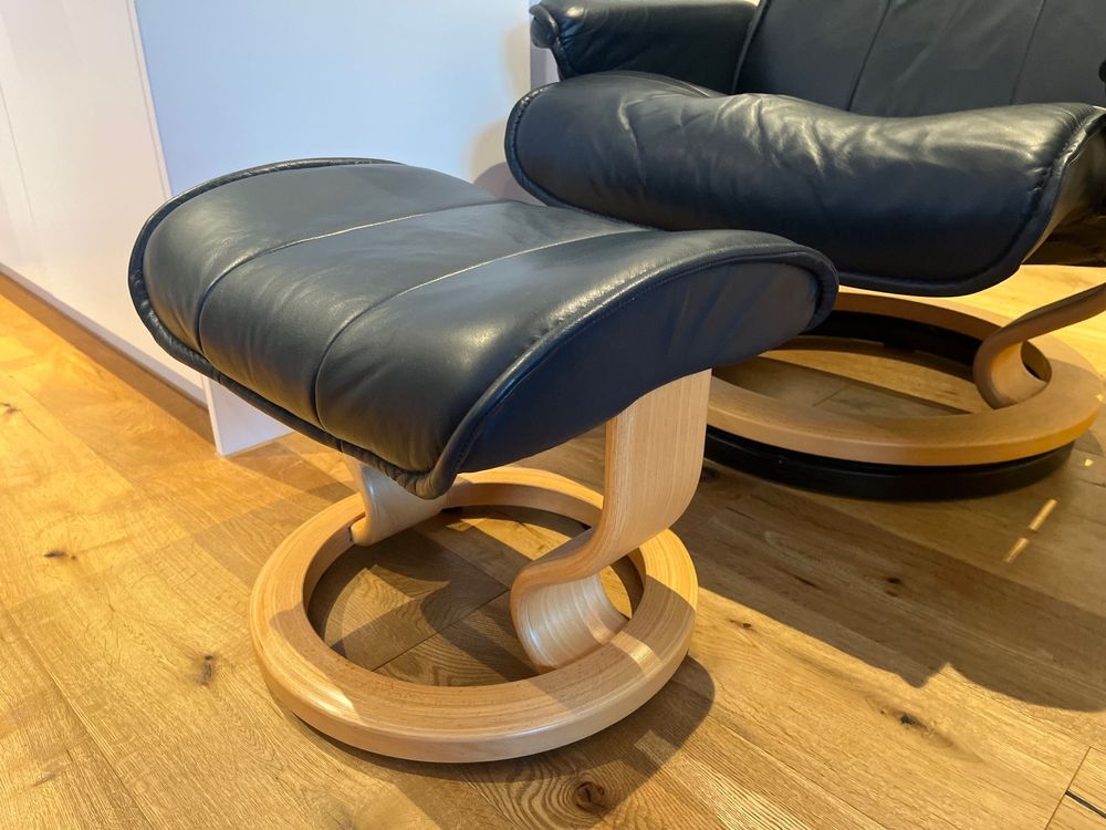 Stressless Relaxstuhl Mit Fusshocker Kaufen Auf Ricardo