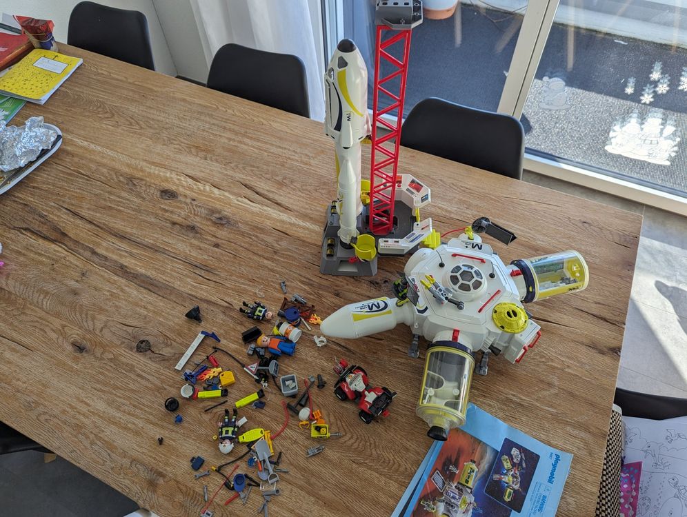 Playmobil Mars Station Und Rakete 9487 9488 Kaufen Auf Ricardo