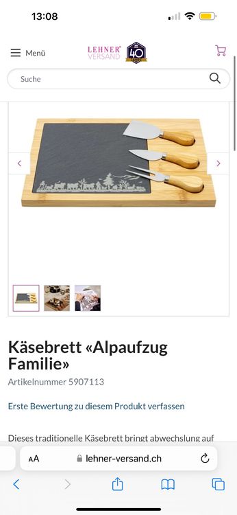 K Sebrett Alpaufzug Familie Ap Ro Schieferplatte K Semesser Kaufen