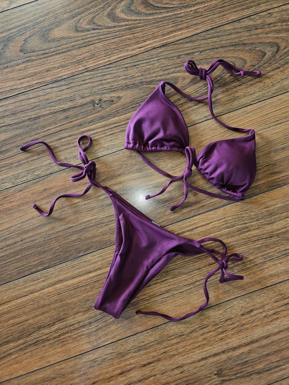 Bikini mit V Cut Höschen Gr S passt bei 36 38 NEU Neu und
