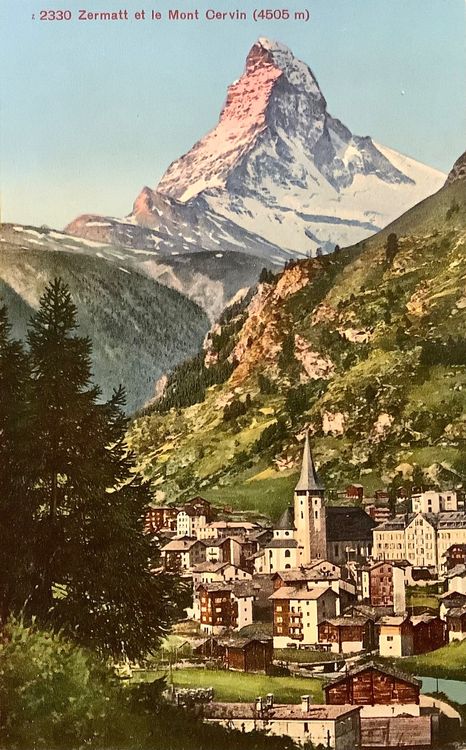 Alte Ak Zermatt Matterhorn Kaufen Auf Ricardo