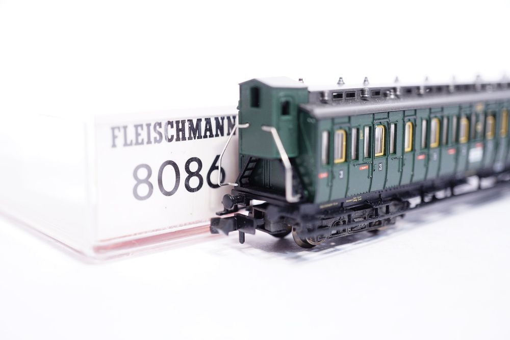 6 Fleischmann 8086 DRG Abteilwagen 3 Klasse Kaufen Auf Ricardo