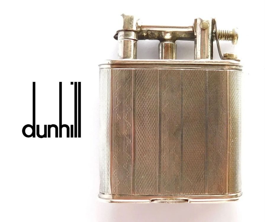 Dunhill Unique James Bond Feuerzeug Sterling Silber Kaufen Auf