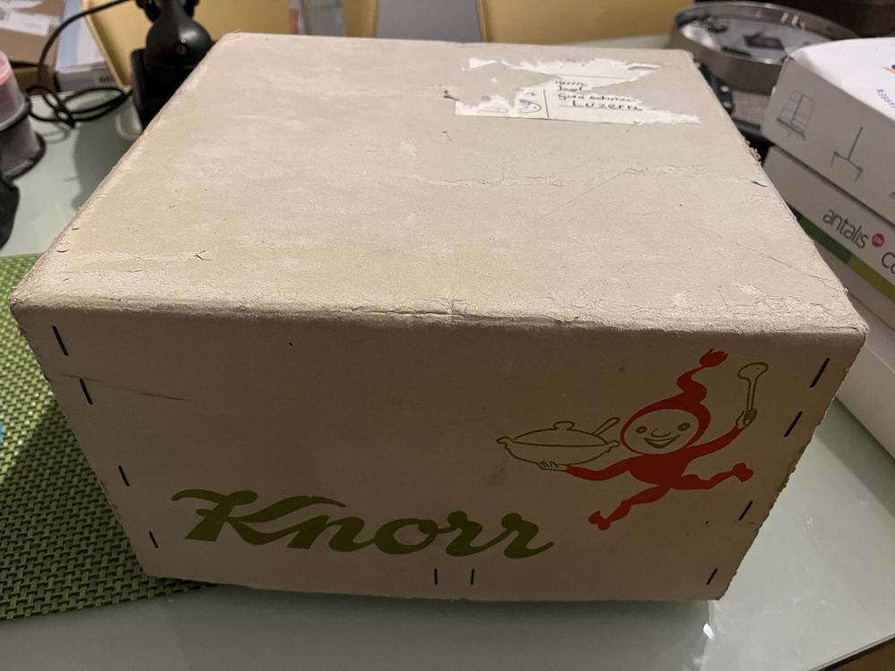 Alte Antike Knorr Schachtel Mit Knorrli Kaufen Auf Ricardo