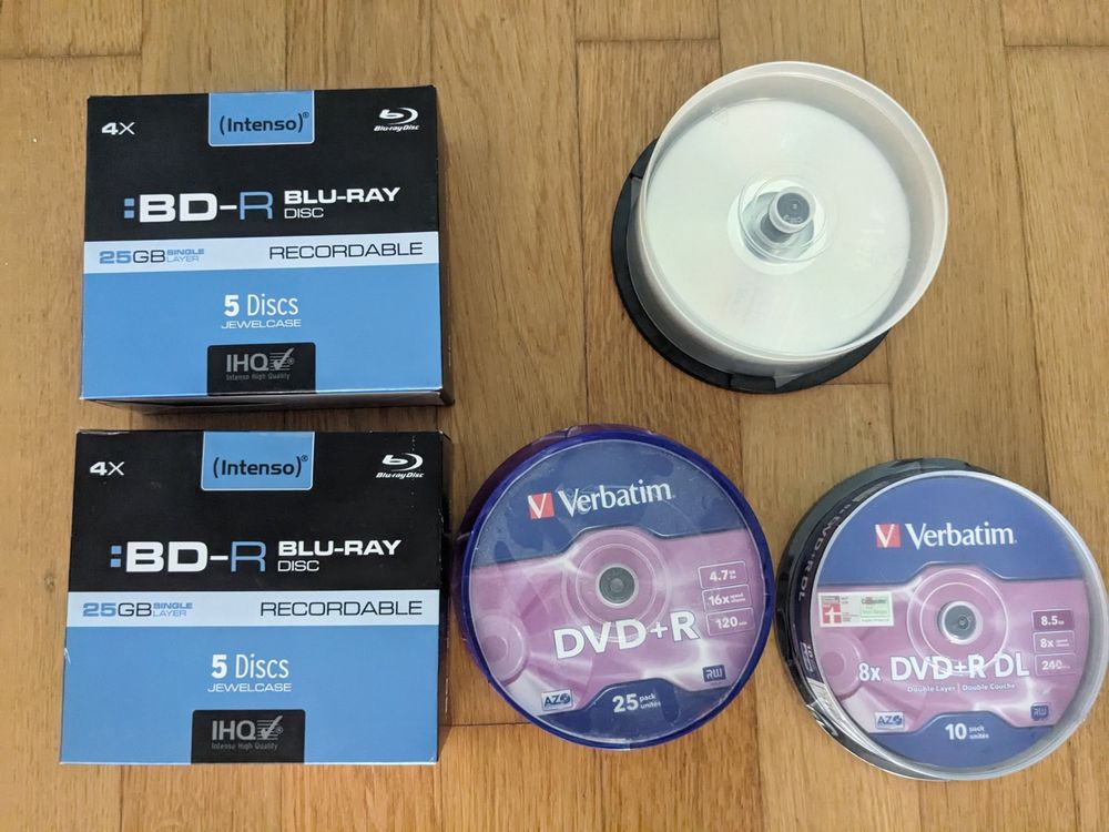 Verschiedene Dvd And Blu Ray Rohlinge Kaufen Auf Ricardo