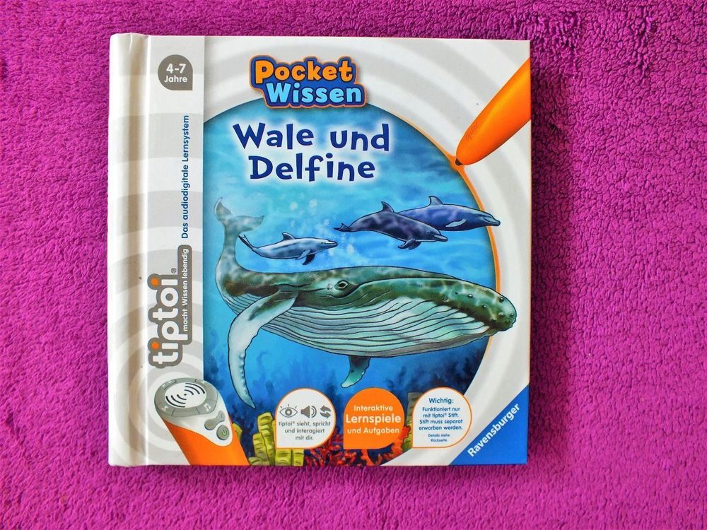 Tiptoi Pocket Wissen Buch Wale Delfine Kaufen Auf Ricardo