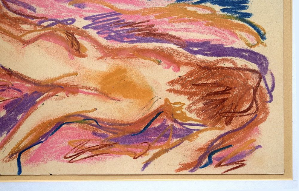 TOP Karl Hosch CH Akt Nude expressiv 1959 Oberrieden Zürich Kaufen