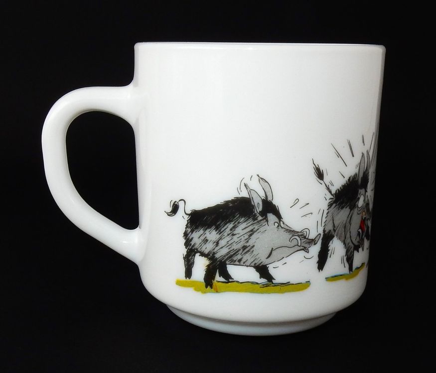 Asterix Obelix Tasse Mug 2 5dl Arcopal Glas 1992 Kaufen