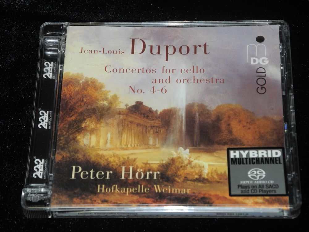 Duport Cellokonzerte Peter H Rr Audiophile Sacd Kaufen Auf Ricardo