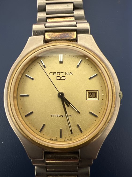 Certina Titanium Mm Quarz Kaufen Auf Ricardo