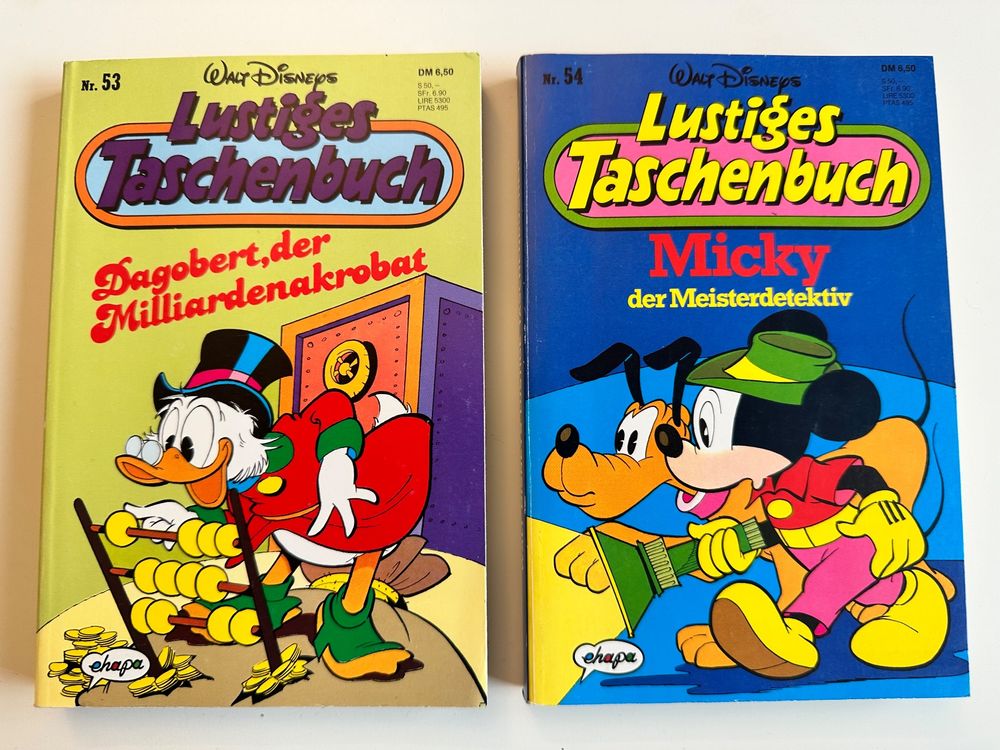 2er Lot Lustige Taschenbücher LTB Nr 53 54 Kaufen auf Ricardo