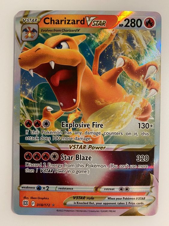 Charizard Vstar Brilliant Stars Brs Eng Kaufen Auf Ricardo