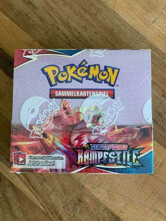 Pokémon Kampfstile Display DE OVP Kaufen auf Ricardo