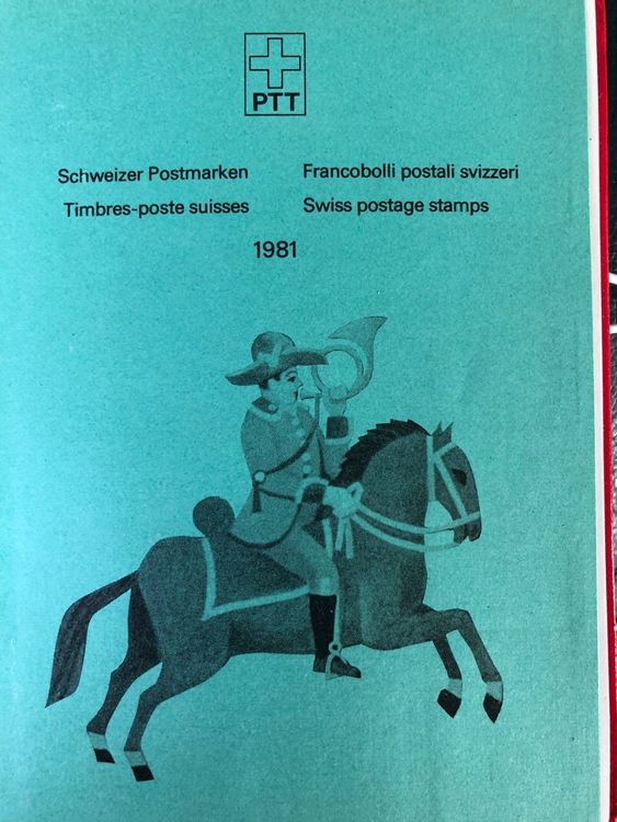 PTT Jahrbuch 1981 Postfrisch Komplett Kaufen Auf Ricardo