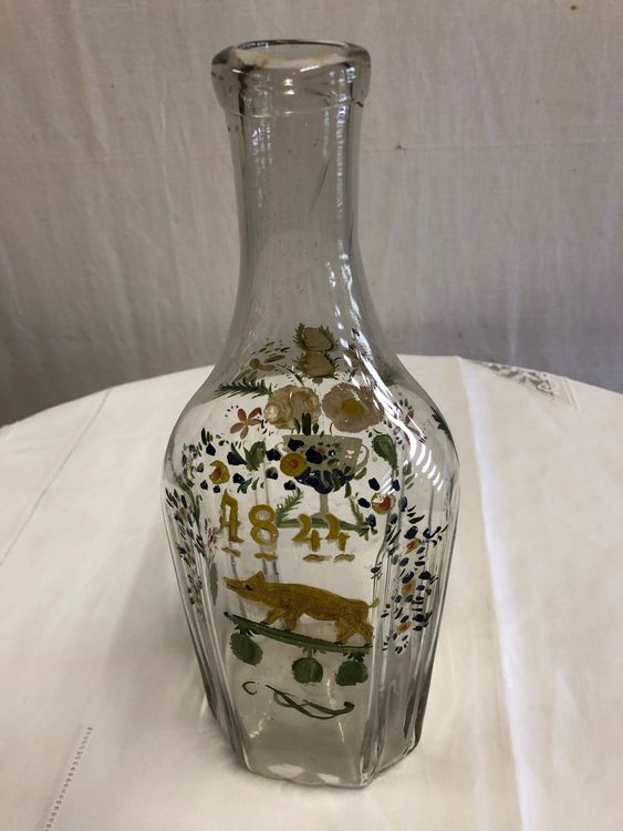 Taufflasche 1844 Antike Glasflasche Kaufen Auf Ricardo