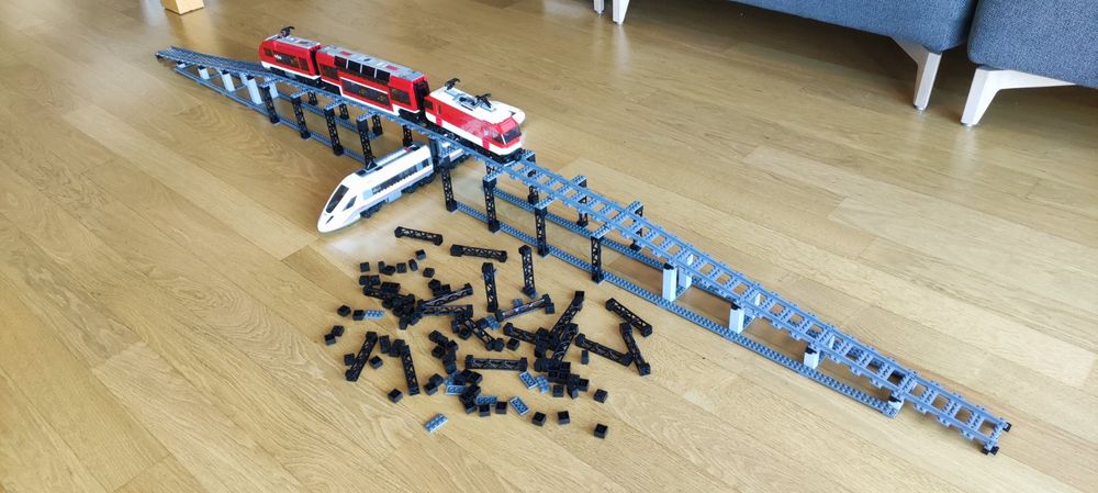 Lego Kompatibel City Eisenbahn Rampe Schiene Weiche Gleis Kaufen