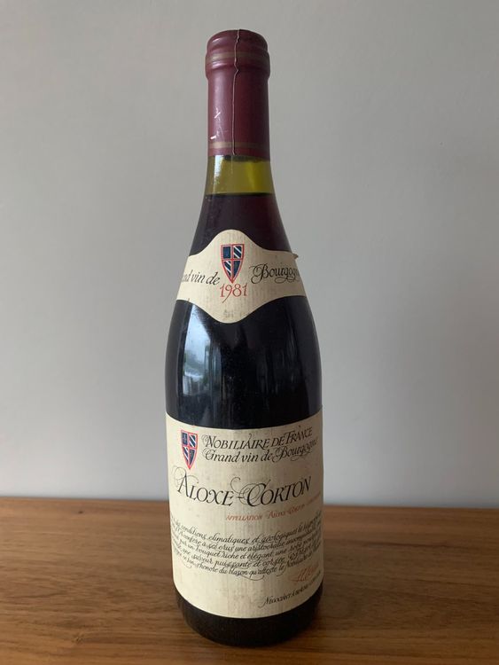 Wein Aloxe Corton Grand Vin De Bourgogne Kaufen Auf Ricardo