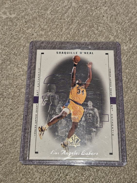 Shaquille O Neal Los Angeles Lakers Basketball Card Kaufen Auf