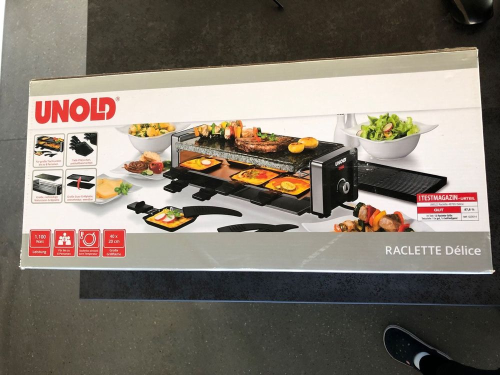 Neu Unold Raclette Ofen Tischgrill Racletteofen Kaufen Auf Ricardo