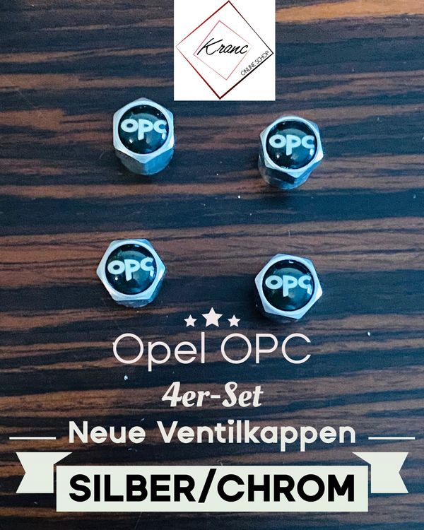 Opel OPC Ventilkappen 4er Set Neue In Silber Chrom Kaufen Auf Ricardo