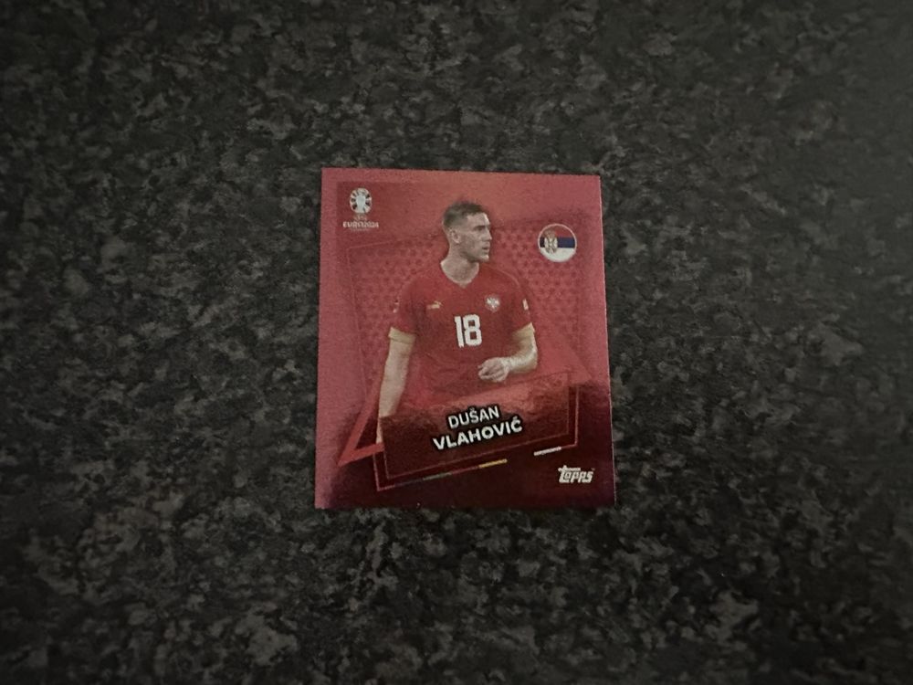 Topps Euro 2024 Sticker Srb Sp Dusan Vlahovic Kaufen Auf Ricardo