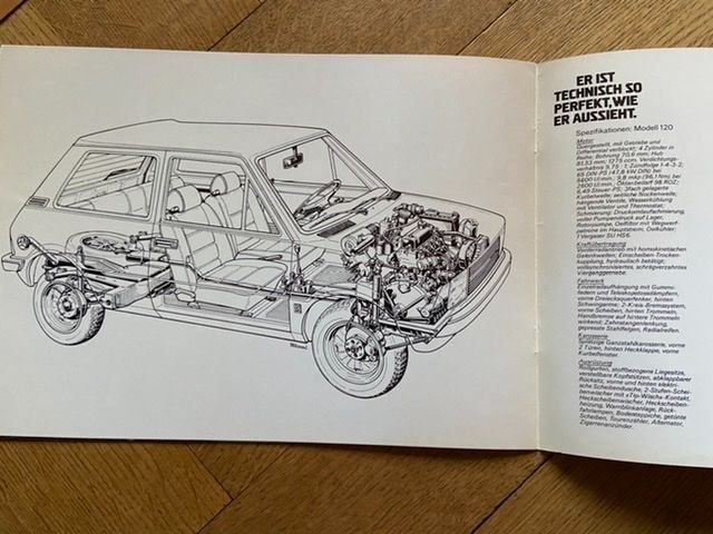 Mini Innocenti Bertone Prospekt Brochure Ch Dt Kaufen