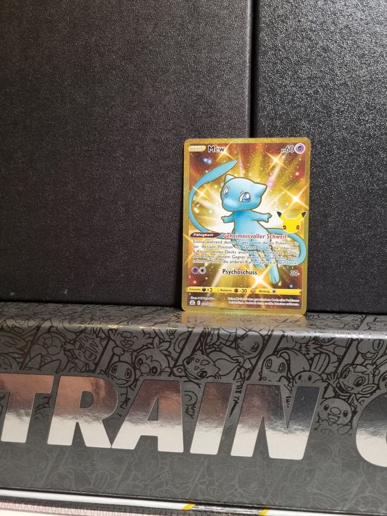 Pokemon Karte Mew Celebration Gold Karte Kaufen Auf Ricardo