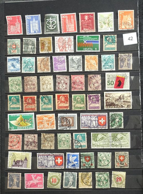 Schweiz Antik Briefmarken Sammlung Lot Kaufen Auf Ricardo