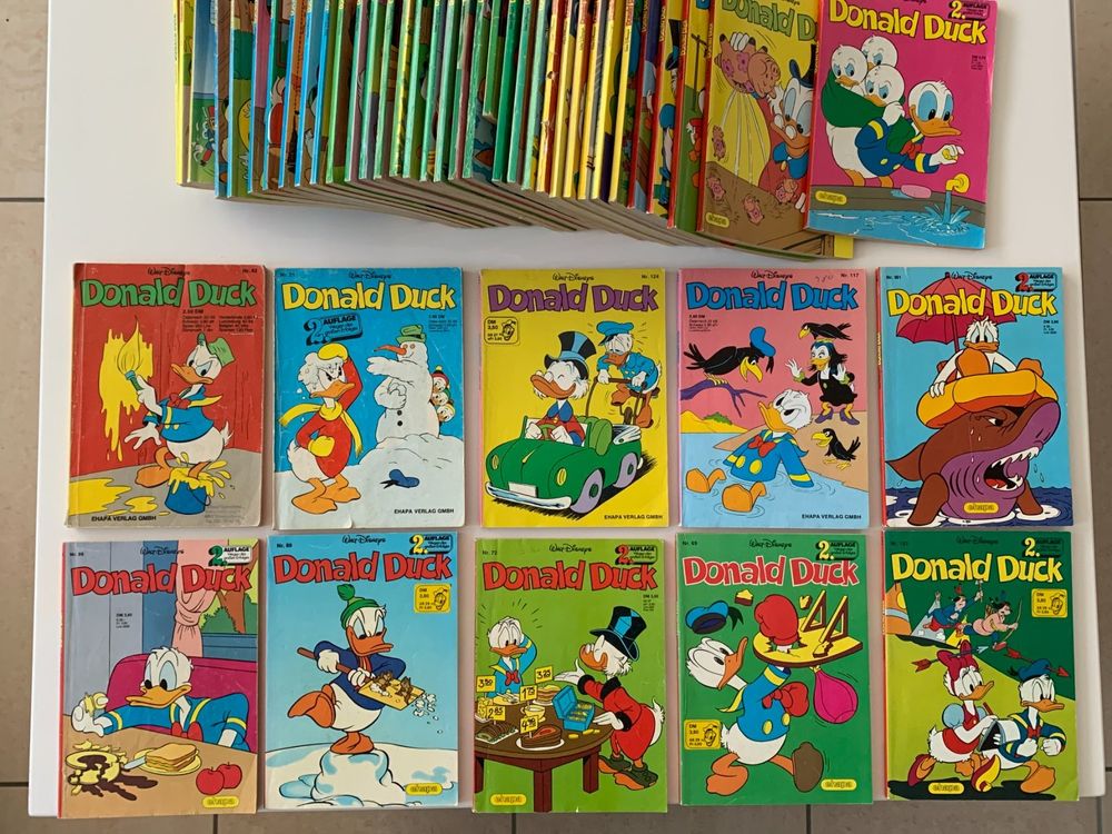 X Alte Donald Duck Hefte Jahrgang Von Bis Kaufen Auf