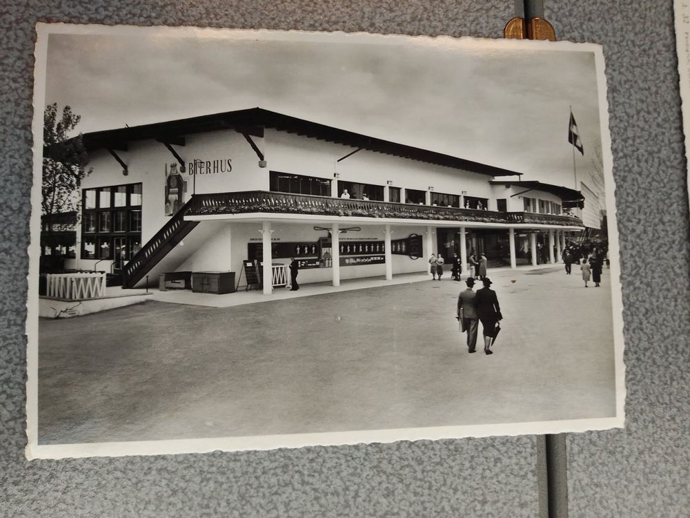 Photo Karte Landi 1939 Zürich Bierhus gelaufen 1939 Kaufen auf