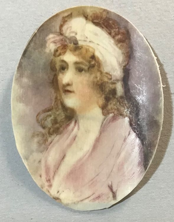 Antike Portrait Miniature Gem Lde Von Eine Dame Kaufen Auf Ricardo