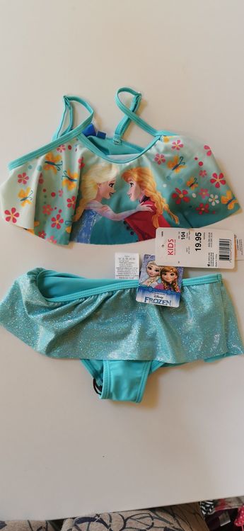 Neuer Disney Frozen Bikini Grösse 104 Neu und originalverpackt in