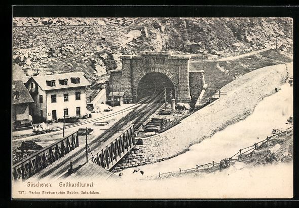 G Schenen Blick Auf Den Gotthardtunnel Kaufen Auf Ricardo