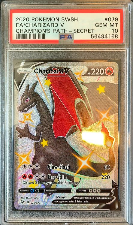 Charizard V Shiny Psa Secret Rare Swsh Kaufen Auf Ricardo