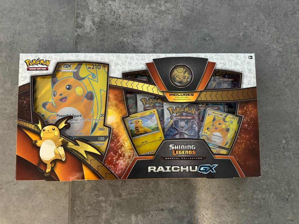 Pokemon Shining Legends Raichu GX Special Collection Kaufen Auf Ricardo