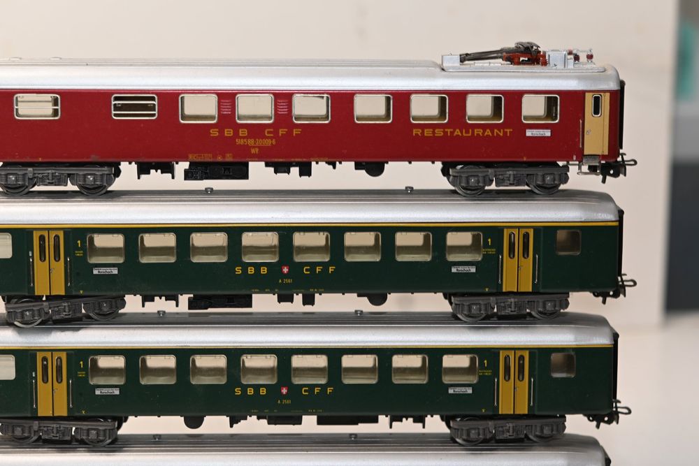 SBB Personenwagen Märklin HO AC Blech 4 Stück ohne OVP Kaufen auf Ricardo