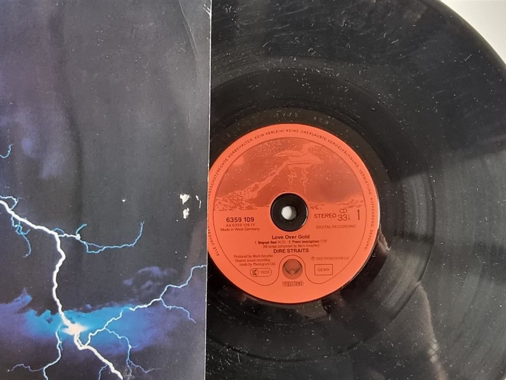 Lp Dire Straits Love Over Gold Kaufen Auf Ricardo